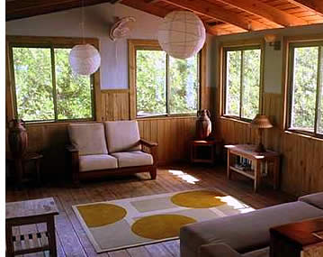 Casa Saigon in Bocas del Toro, Panama has two ample living rooms